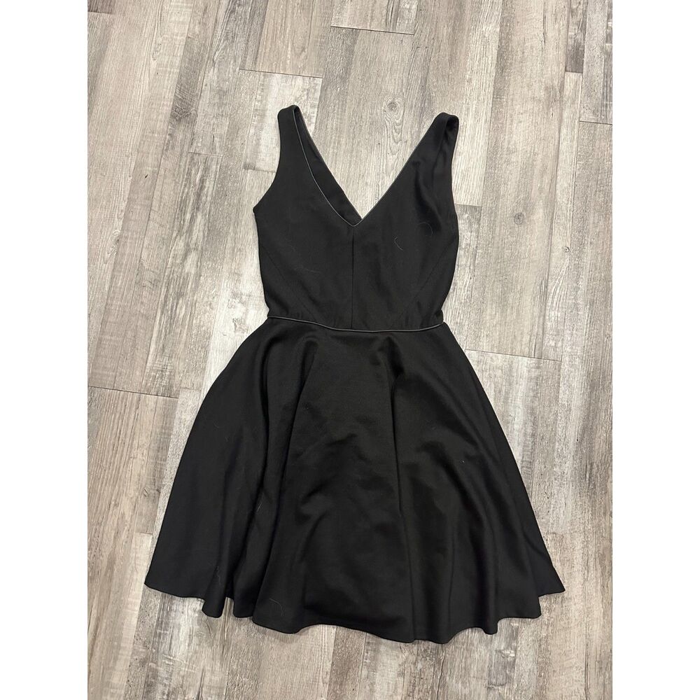 Zac Posen Z Spoke Black A-Line Mini Black Cocktail Dress - Picture 3 of 3
